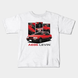 Toyota AE86 Levin Kids T-Shirt